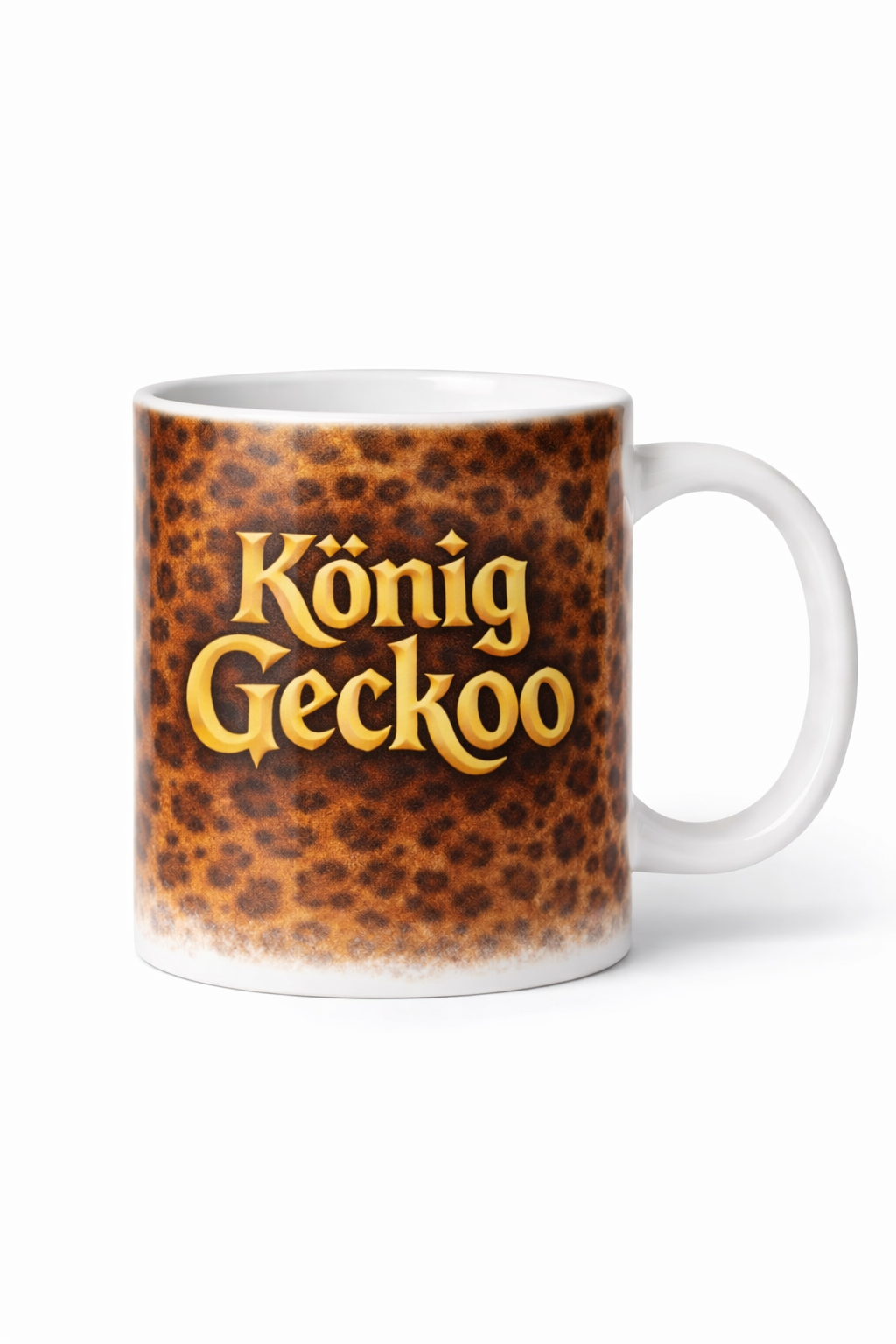 König Geckoo – Royal Leopard Limit Edition Tasse