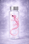 Geckoo Trinkflasche – 500ml Clear Edition